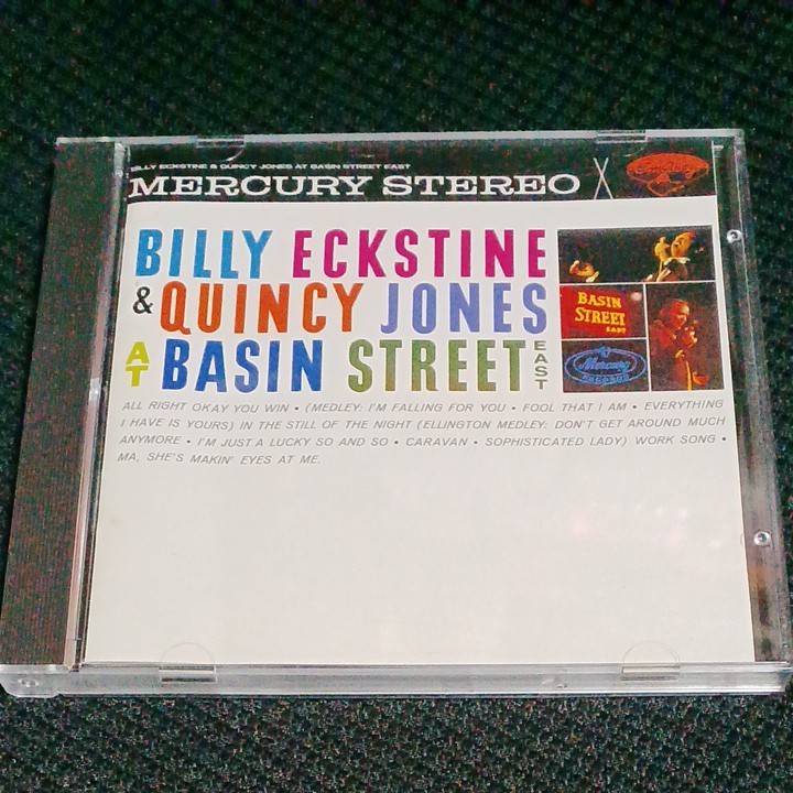 Billy Eckstine & Quincy Jones at Basin Street East 国内盤CD