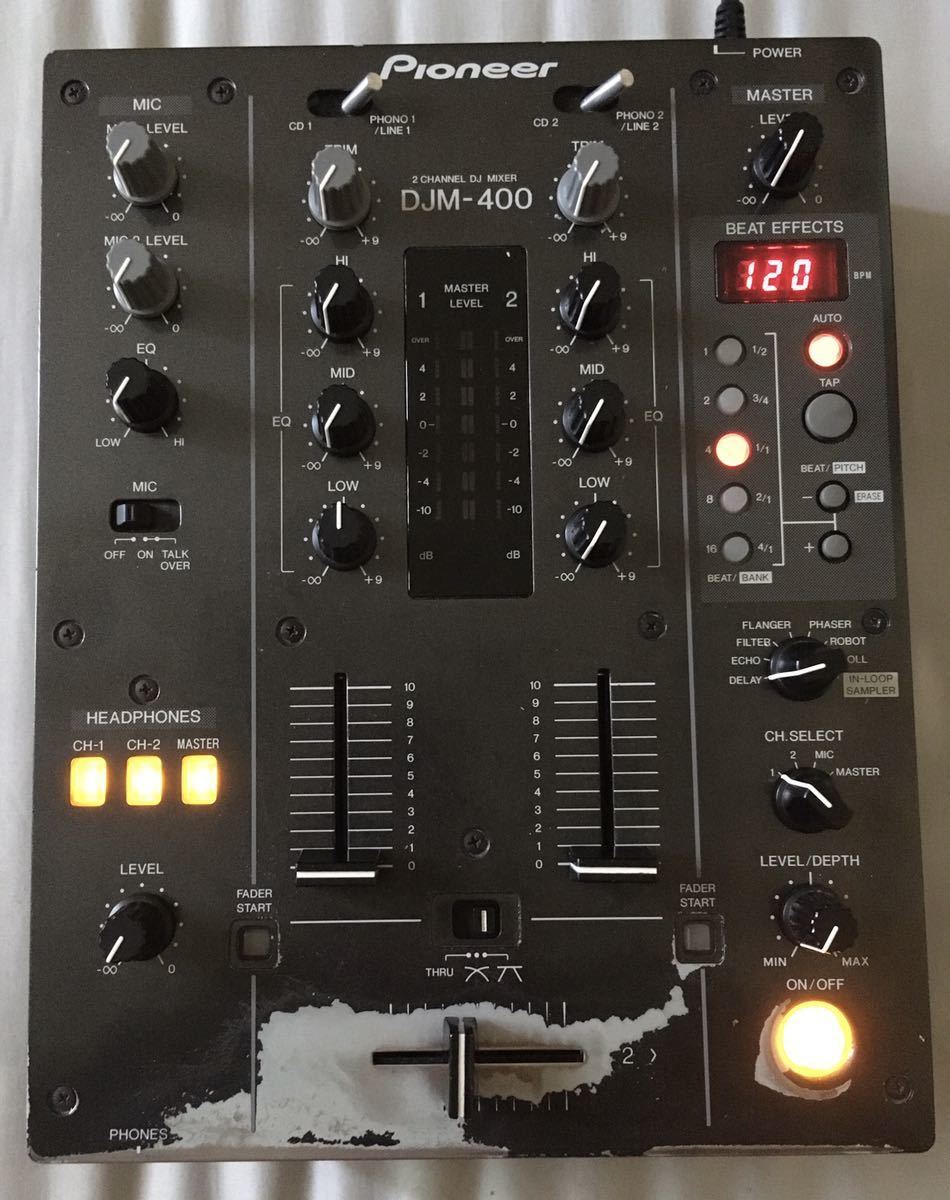 Pioneer DJM-400 ミキサー 07年製-