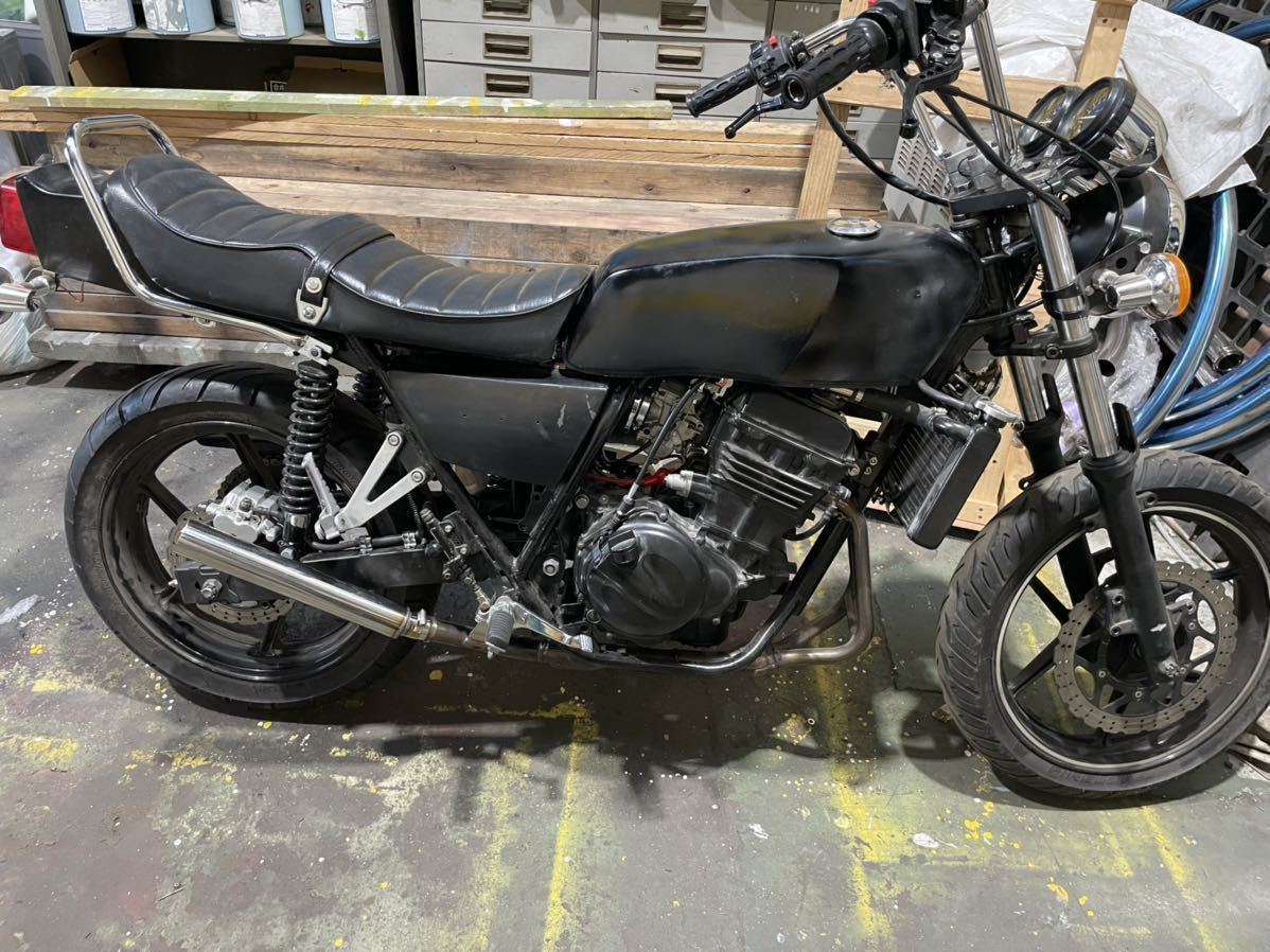 z250ft 改ニンジャ250rエンジン 足回り他 書類有_画像1