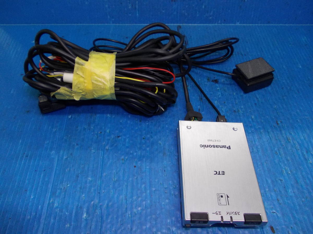 作動確認済 Cy Et900d Panasonic アンテナ分離型 12v 24v兼用 Etcナビ連動配線付き Etcセットアップ可能 モデル着用 注目アイテム 作動確認済 Cy Et900d Panasonic アンテナ分離型 12v 24v兼用 Etcナビ連動配線付き Etcセットアップ可能 モデル着用 注目アイテム
