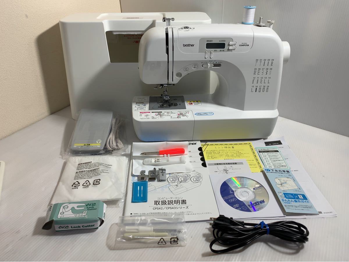 ほぼ未使用品】ブラザー コンピュータミシン CPS4209 ☆保証1ヶ月付き