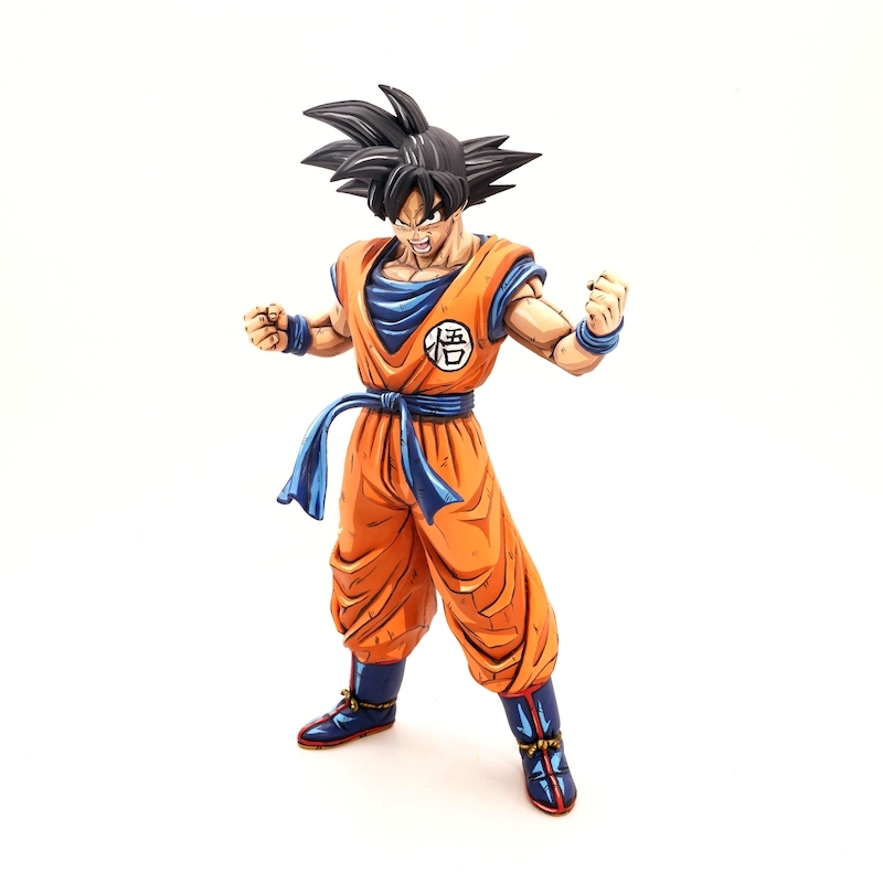 ドラゴンボール 孫悟空 フィギュア フルリペイント 2D 二次元塗装 二次元彩色 アニメ塗装 一番くじ スーパーヒーロー C賞 2