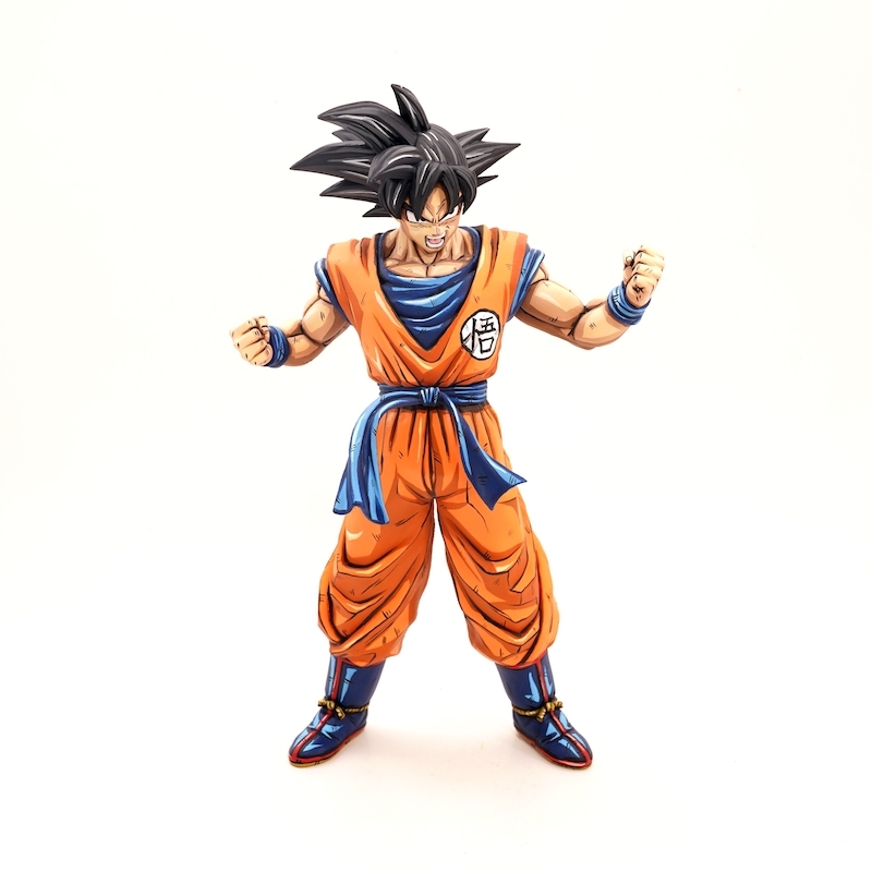 ドラゴンボール 孫悟空 フィギュア フルリペイント 2D 二次元塗装 二次元彩色 アニメ塗装 一番くじ スーパーヒーロー C賞 3