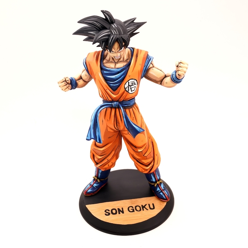 ドラゴンボール 孫悟空 フィギュア フルリペイント 2D 二次元塗装 二次元彩色 アニメ塗装 一番くじ スーパーヒーロー C賞 8
