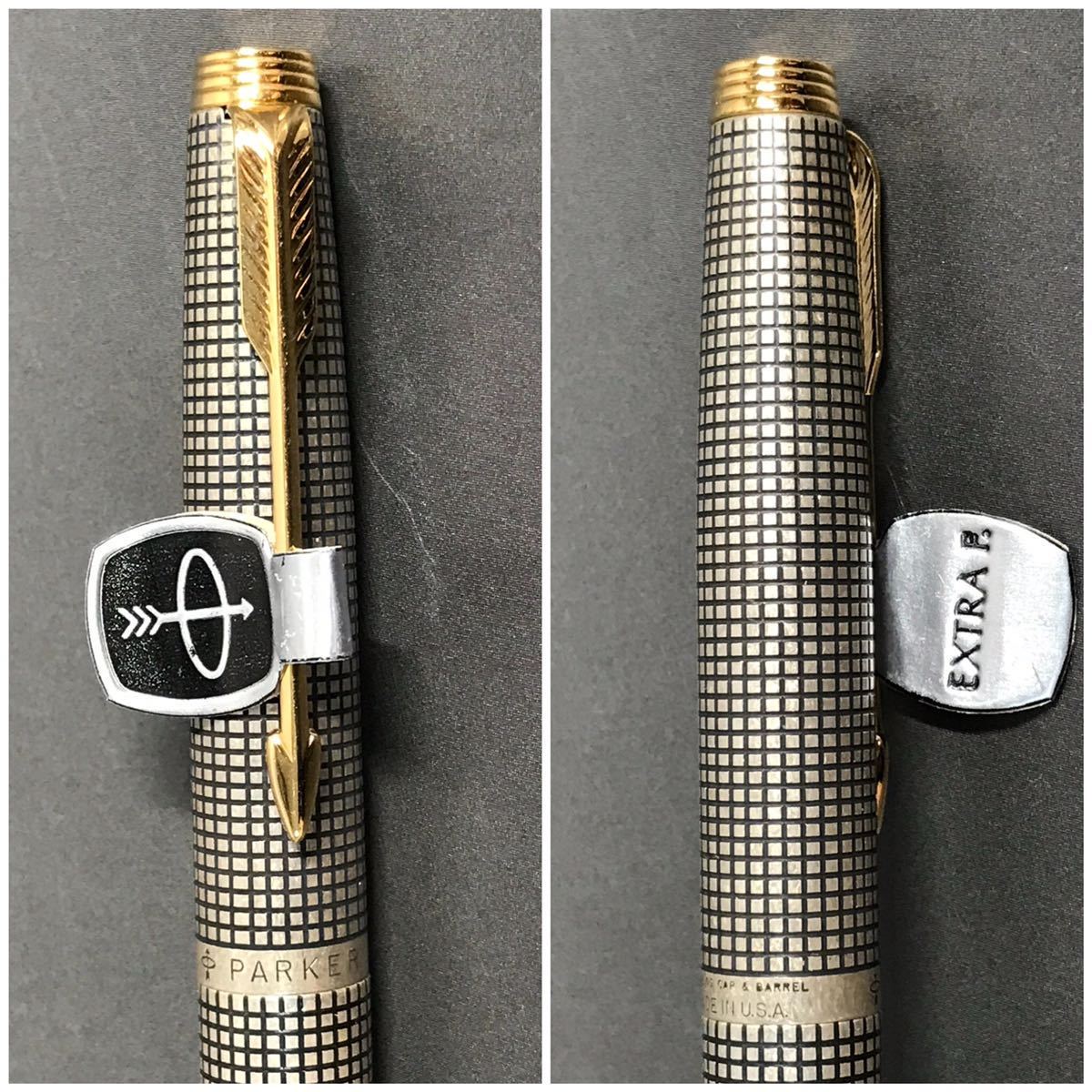 PARKER USA パーカー 万年筆 STERLING CAP&BARREL ペン先 14K PARKER USA パーカー 万年筆 STERLING CAP&BARREL ペン先 14K