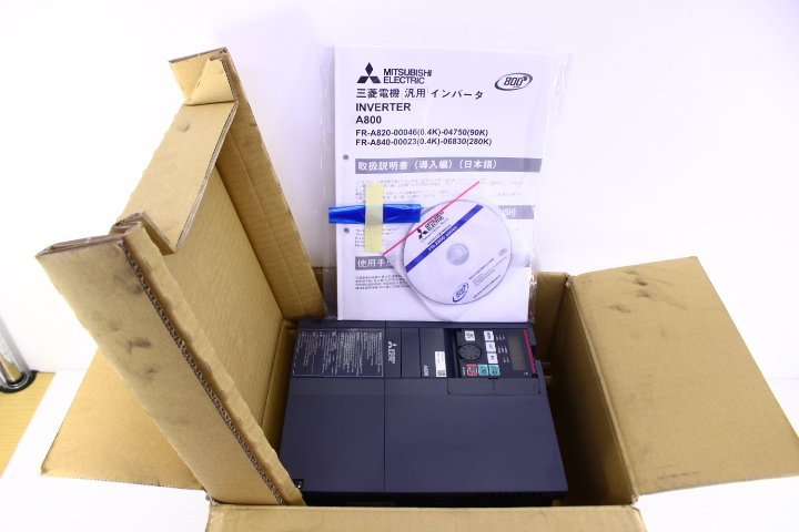 ○【未使用】MITSUBISHI 三菱電機 FR-A820-5.5K-1 インバーター 汎用