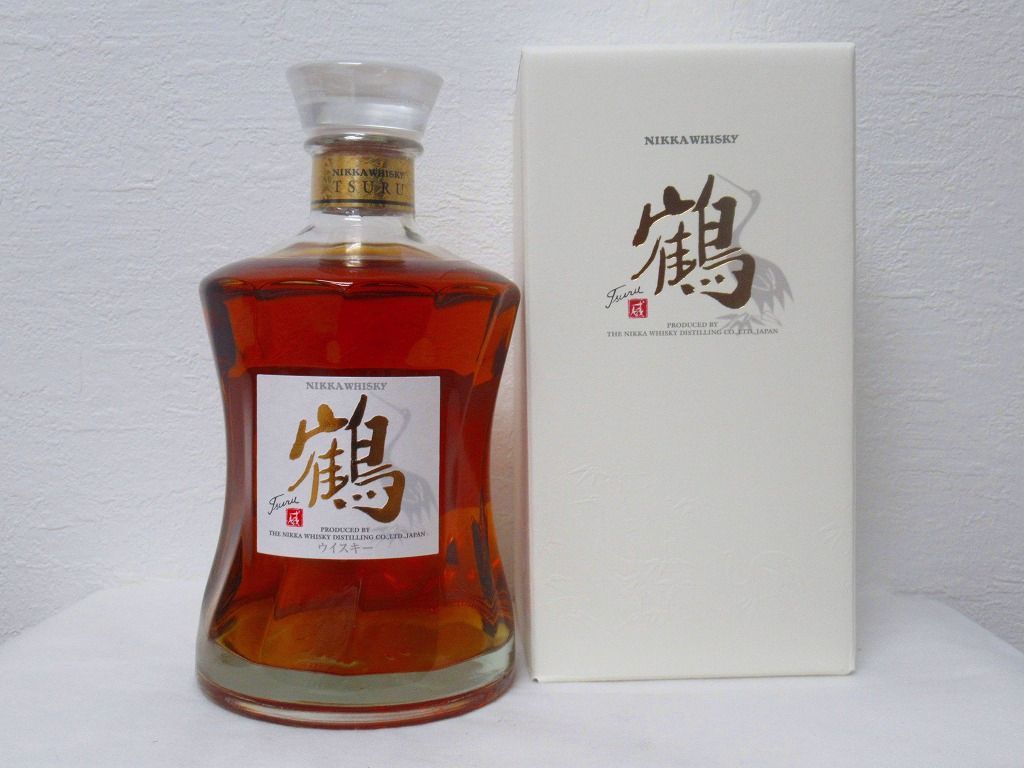 NIKKA WHISKY 蒸留所限定 ニッカウヰスキー 鶴 TSURU 金ラベル