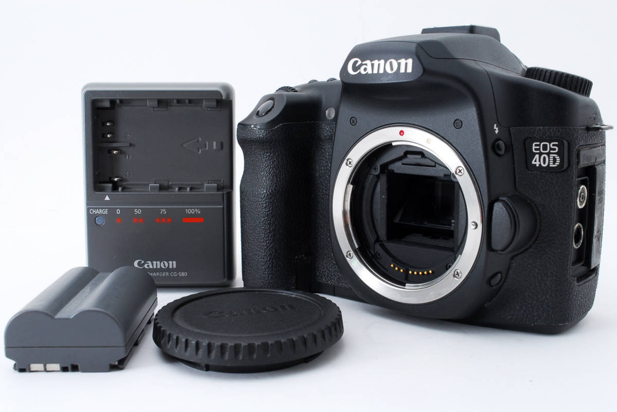 1円～【動作好調　人気機種】　 キャノン Canon EOS 40D ボディ　デジタル一眼レフ　カメラ　現状品　同梱可能　 #6516_画像1