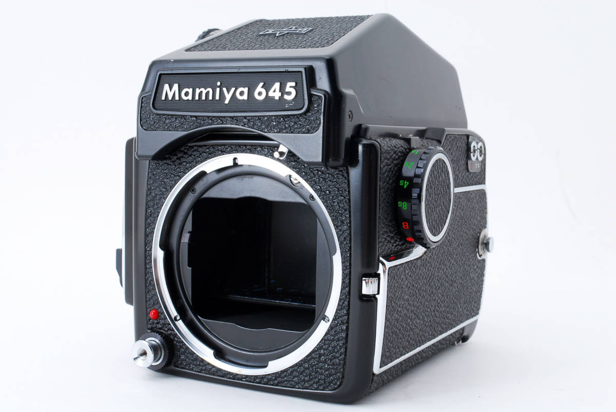 【人気機種 シャッターOK】 MAMIYA マミヤ M645 PD プリズムファインダー　中判カメラ　現状品　同梱可能　 #6505