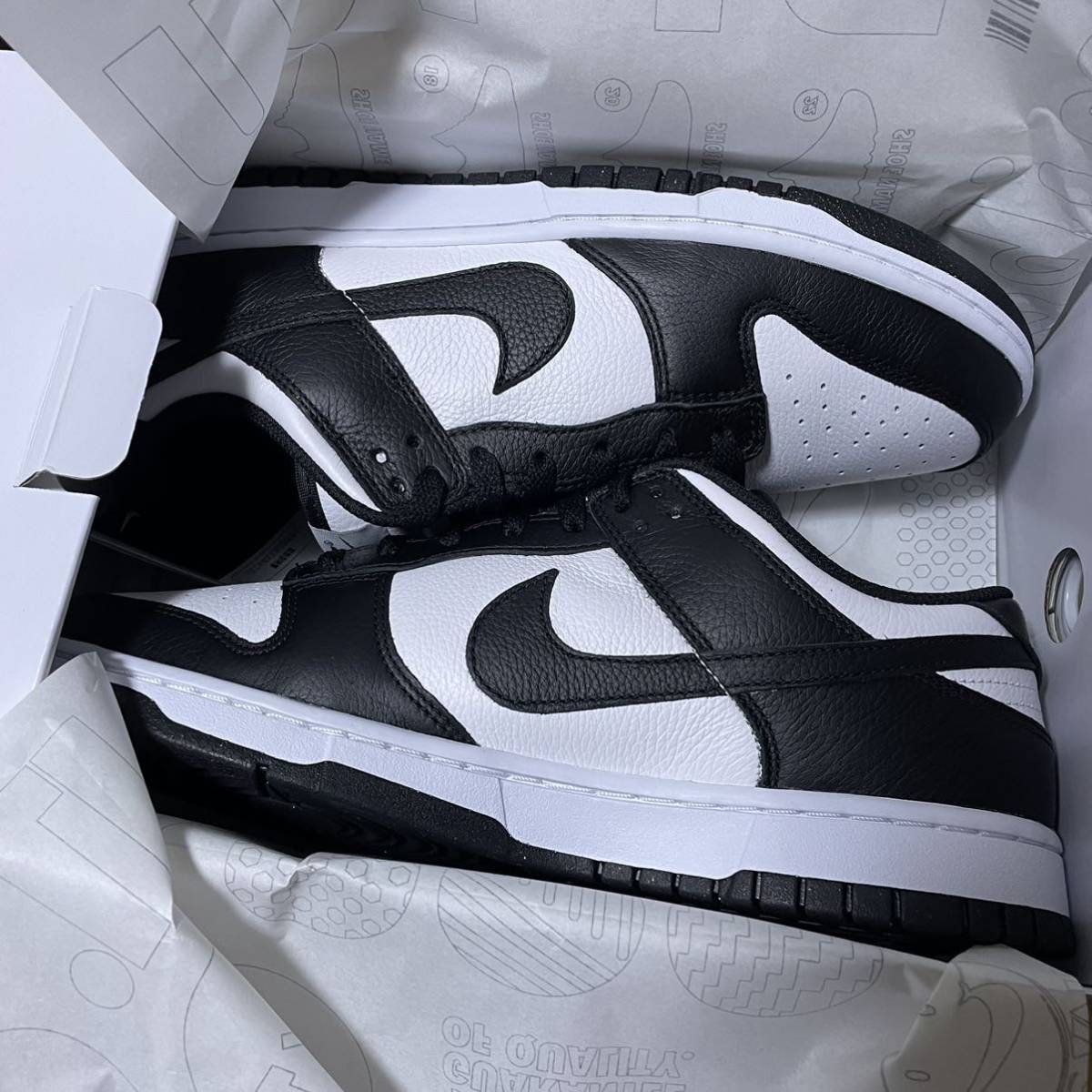 28cm Nike.com 国内正規品 Nike Dunk Low by you Black white PANDA