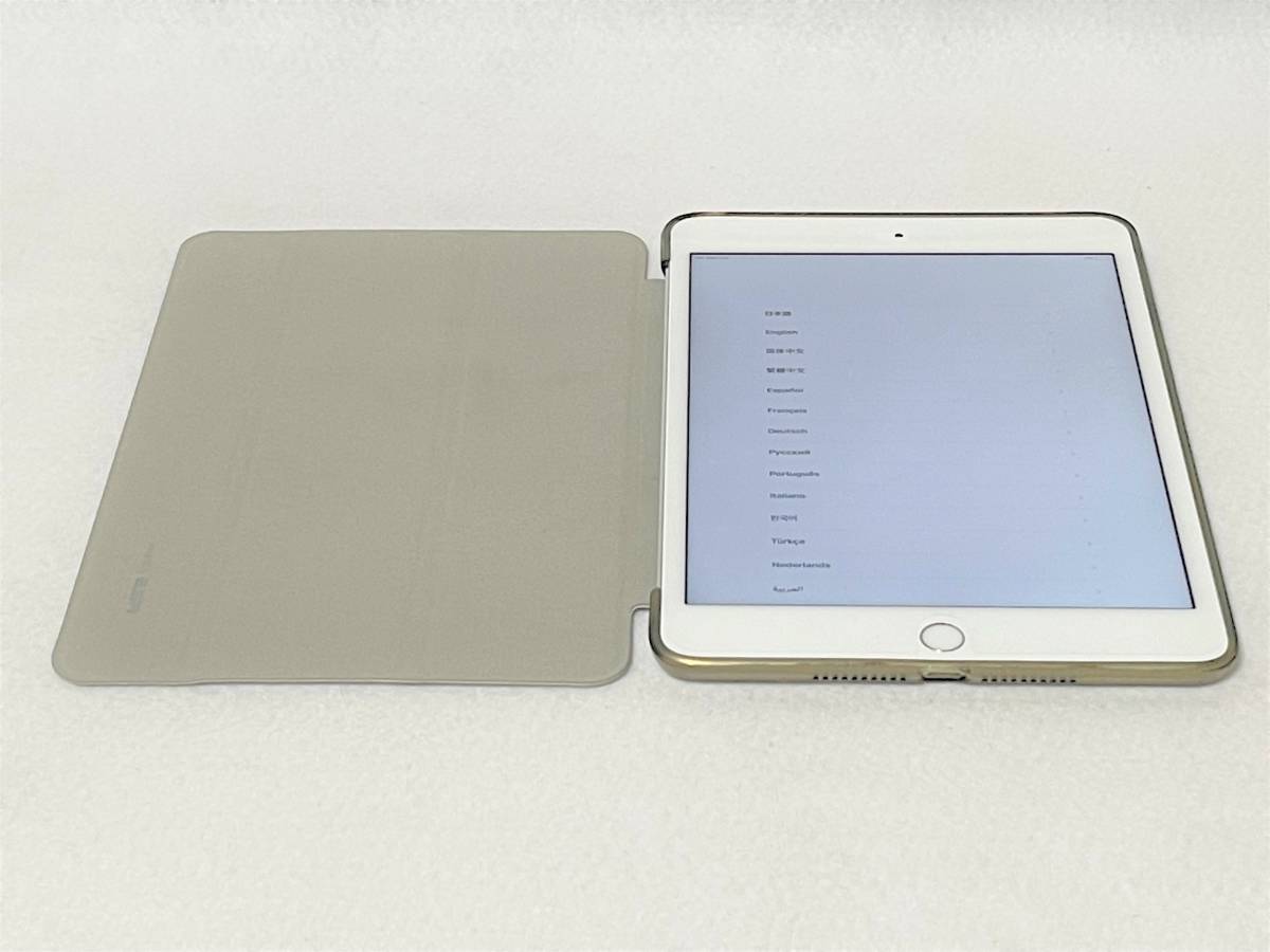 未使用】Apple iPad mini4 16GB wifi+celluarモデル ケース付き
