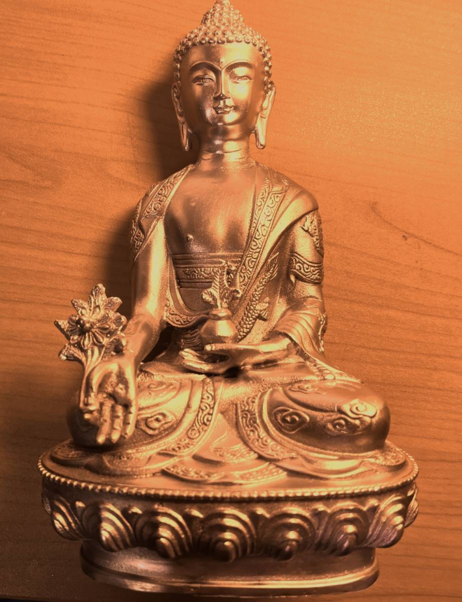 仏陀坐像 仏像　金色　仏教美術