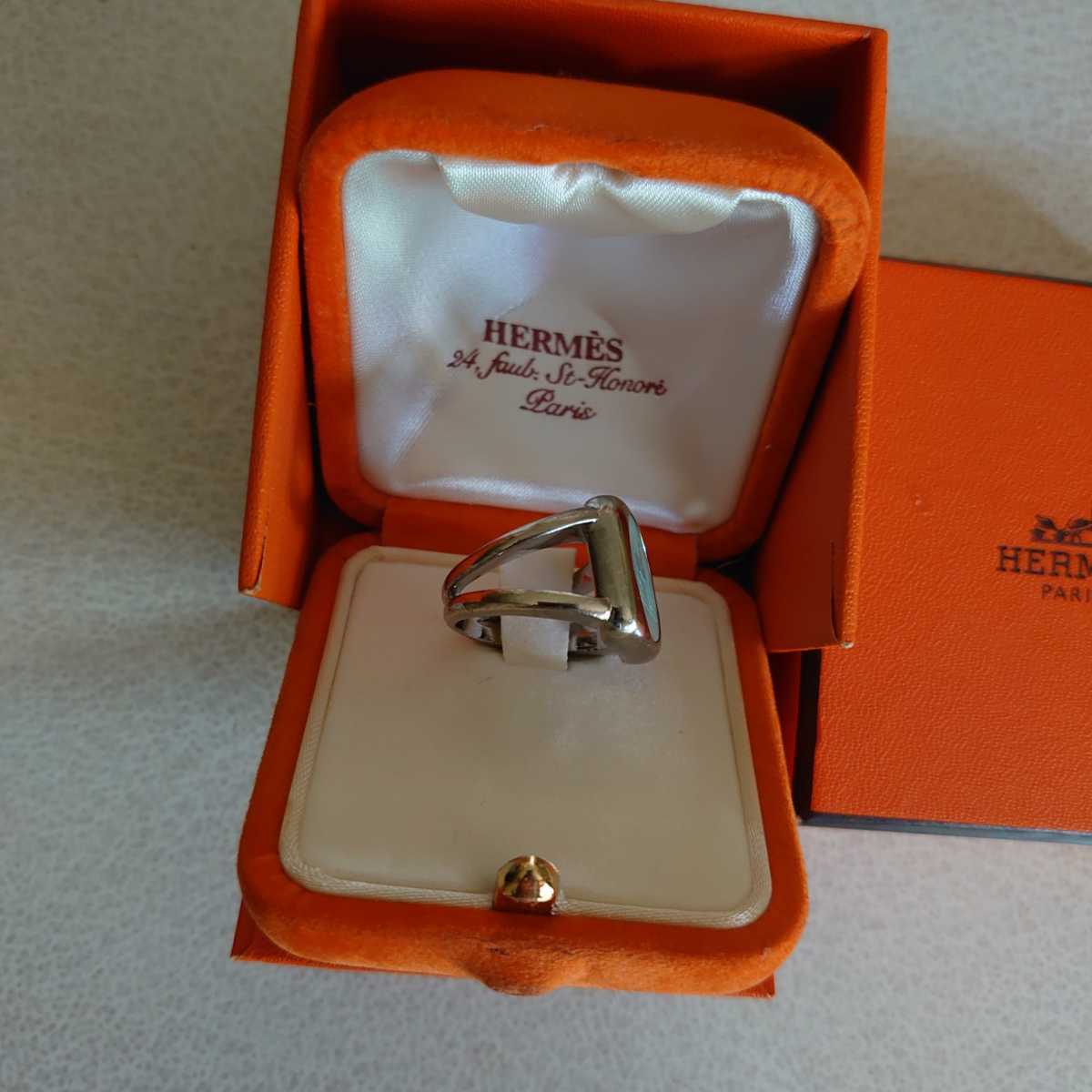 エルメス Hermes ヴィンテージ コロゾ(象牙やし) リング | pybli.com.my