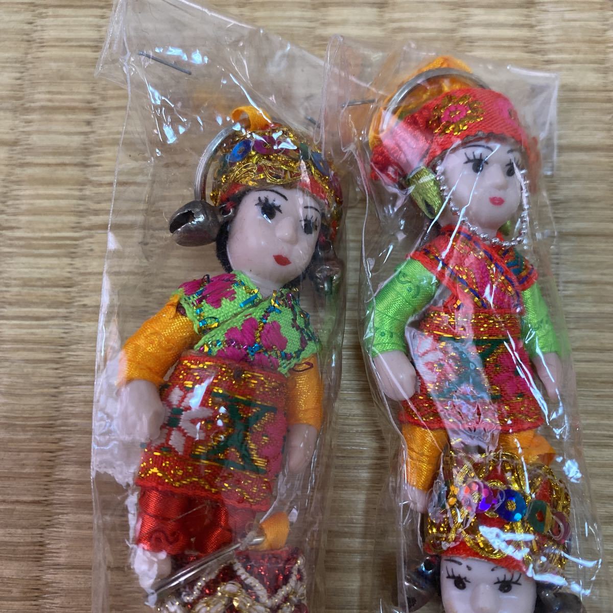 新しいブランド タイ メオ族の民族人形 ３セット