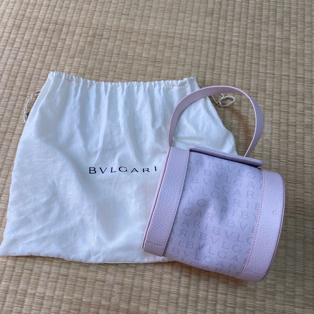 BVLGARI ブルガリ バッグ ロゴマニア ハンドバッグ ビーゼロ ワン B