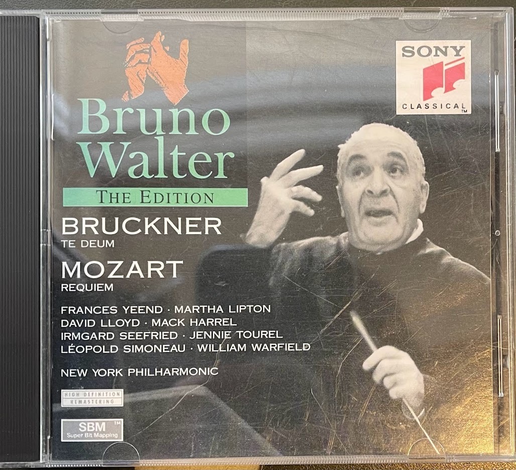 【CD】Bruckner Te Deum / Requiem ワルター import_画像1