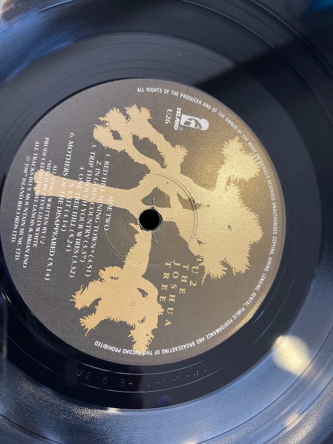 【LP】 U2 / THE JOSHUA TREE U26_画像2