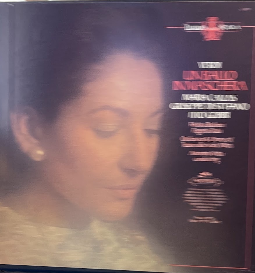 【LP】 Verdi Maria Callas/ Un Ballo In Maschera 3LP US_画像1