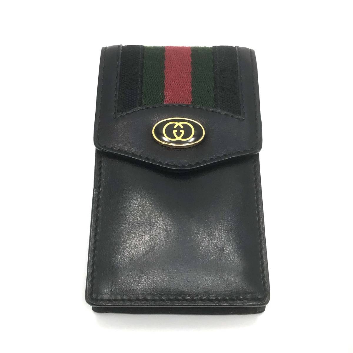 グッチ GUCCI オールドグッチ シェリーライン シガレットケース