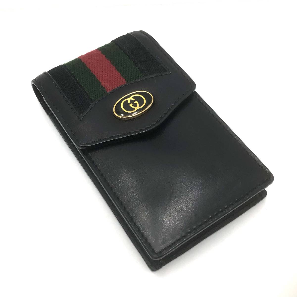 グッチ GUCCI オールドグッチ シェリーライン シガレットケース