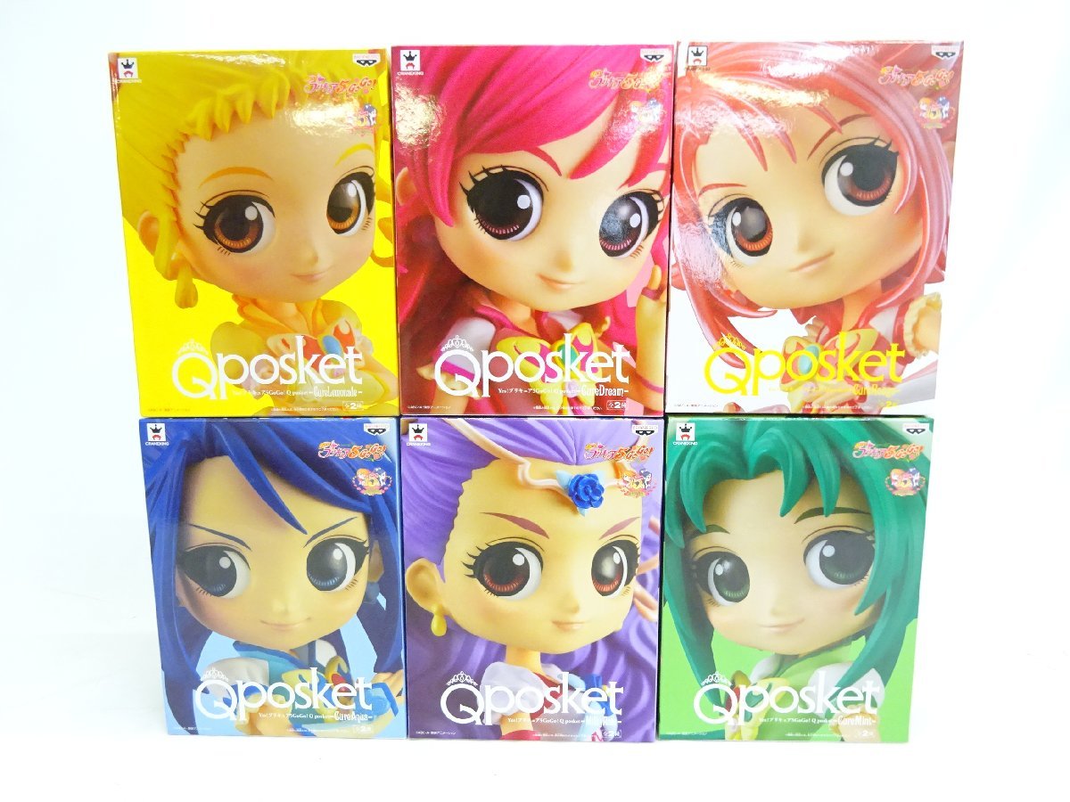 ヤフオク Yes プリキュア5gogo Qposket フィギュア 6体セ ヤフオク Yes プリキュア5gogo Qposket フィギュア 6体セ