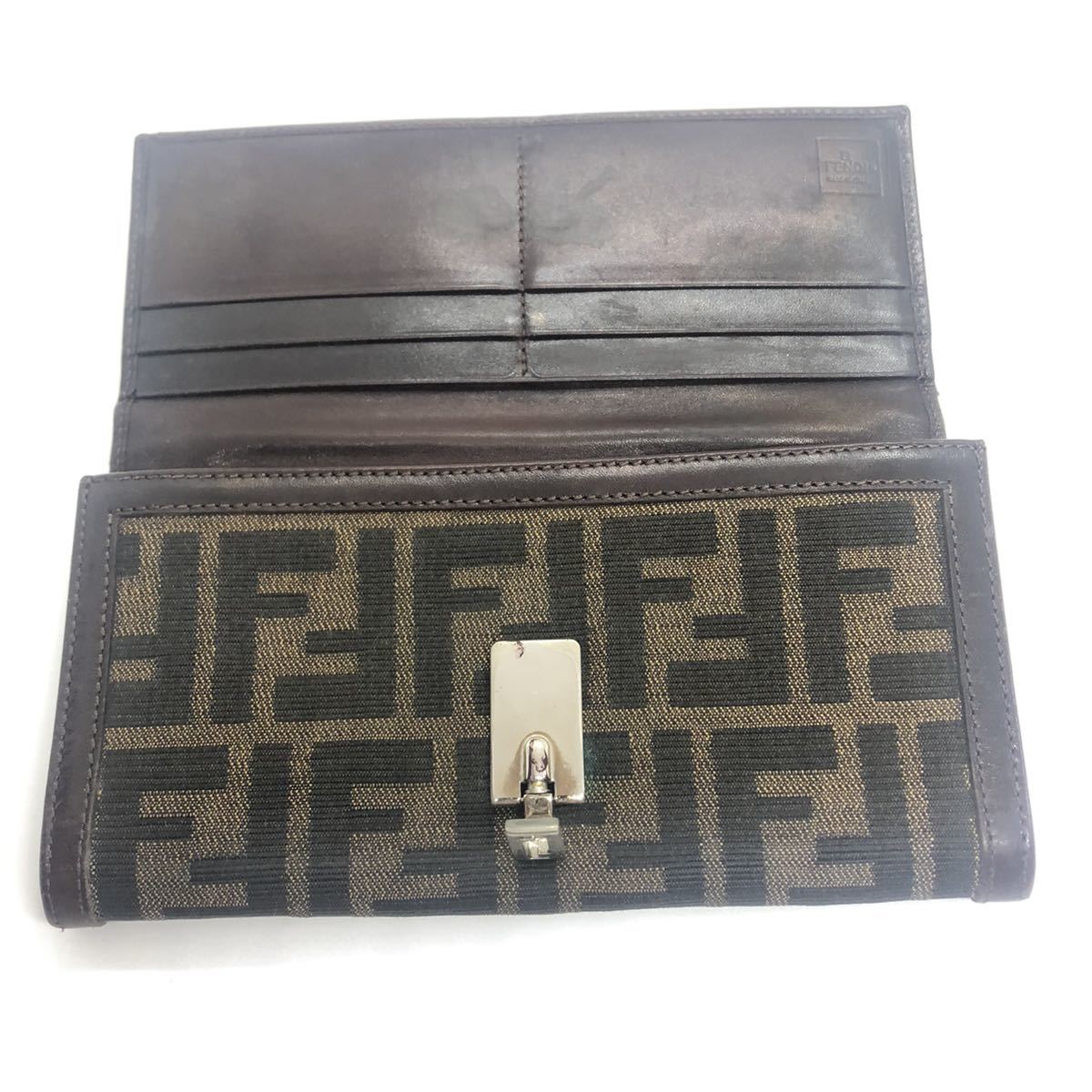 まとめ　4点セット　FENDI フェンディ 長財布 折財布　ズッカ柄 ペカン柄　ズッキーノウォレット wallet 二つ折り　_画像2