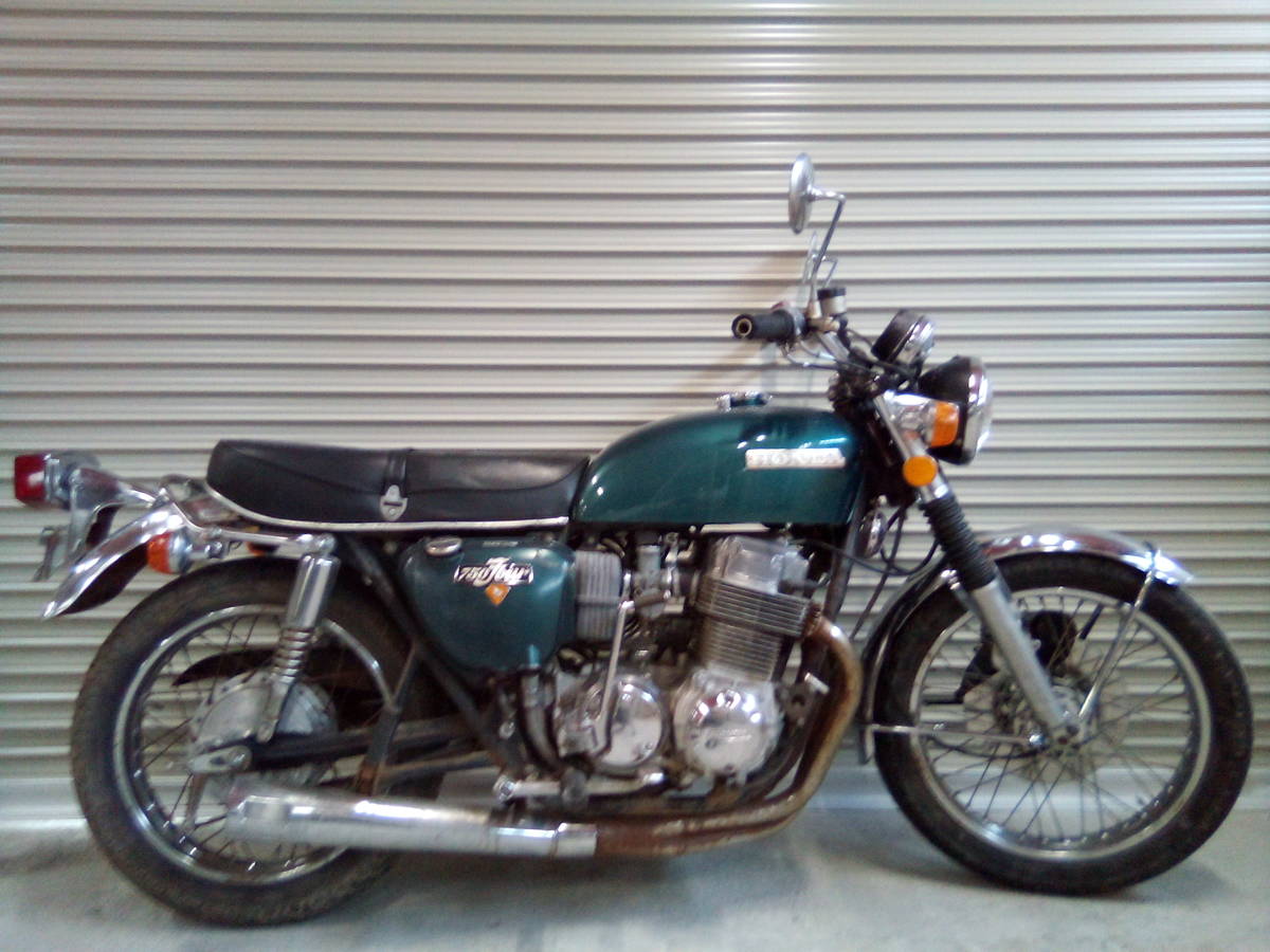 CB750 K4 フルレストアベース車両(KZ400 KZ550 KZ750 KZ900 KZ1000 Z1 Z2 H1/2 CB350F/400F GT750 GT550 GT380 SS350 SS400 SS500)売り切り