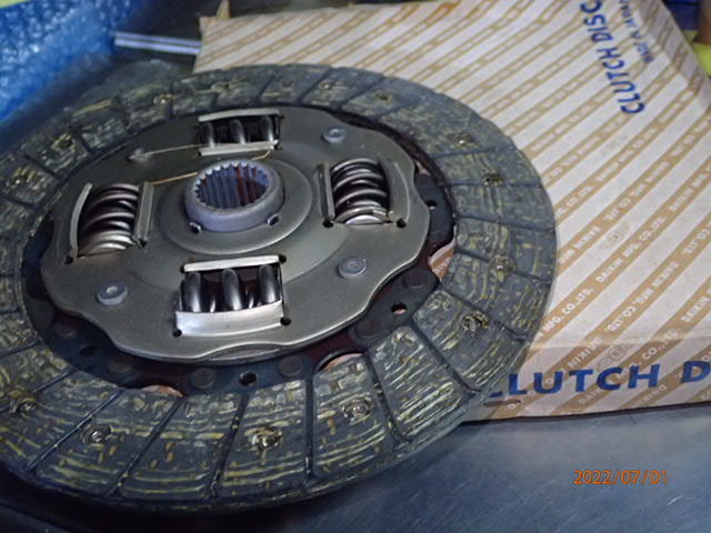  Isuzu Gemini diesel turbo PA Nero PFD60J Piazza JR130 clutch disk ISD105