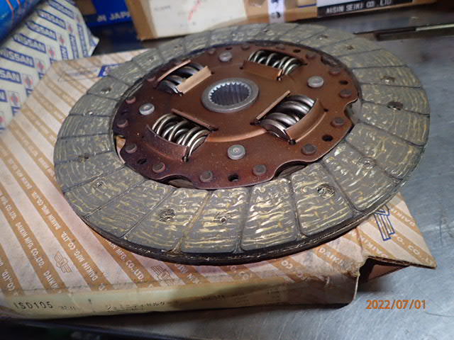  Isuzu Gemini diesel turbo PA Nero PFD60J Piazza JR130 clutch disk ISC524