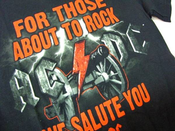 N754＊2011年AC/DC　ロックT　For Those About To Rock　Mサイズ_画像2