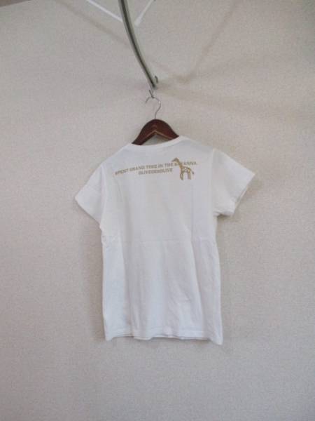 ヤフオク Olivedesolive白地キリンプリントtシャツ Used