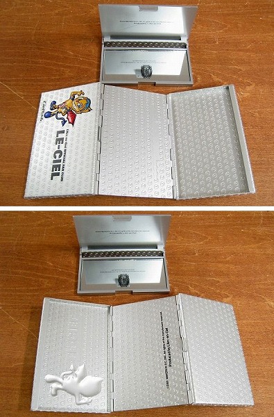 L\'Arc-en-Ciel FC / fan Club aluminium business card card-case & mirror 