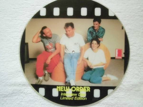 New Order / Interview disc 1984 / Picture Disc / Limited Edition /UK record 