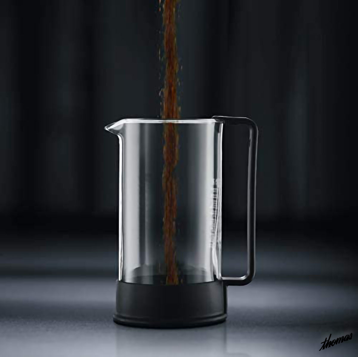 ◆誰でも簡単に本格コーヒーを淹れられる◆ フレンチプレス 350ml 2杯分 ステンレスフィルター コーヒーメーカー ペーパーレス ブラック