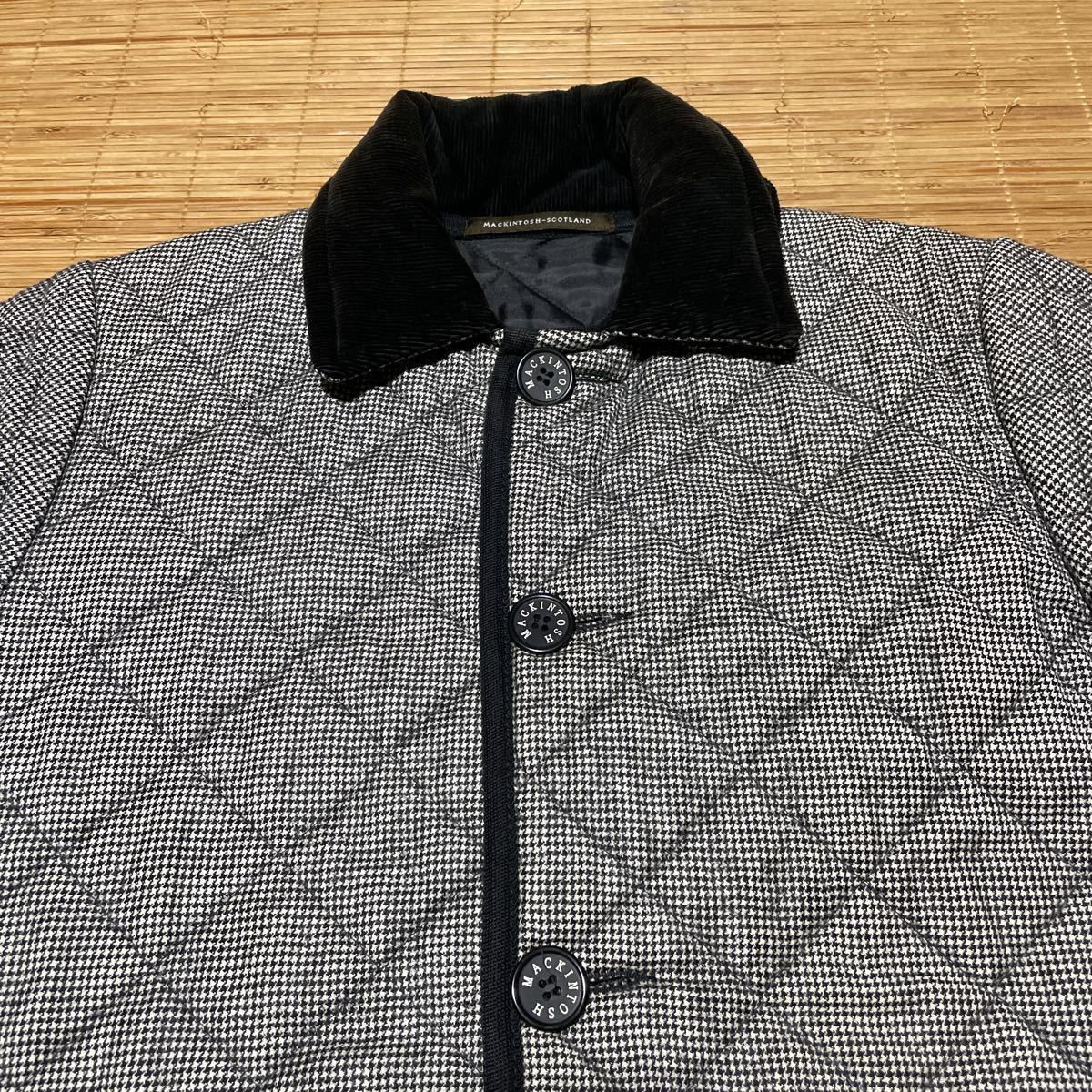 正規品 Mackintosh Loro Piana マッキントッシュ ロロピアーナ 千鳥格