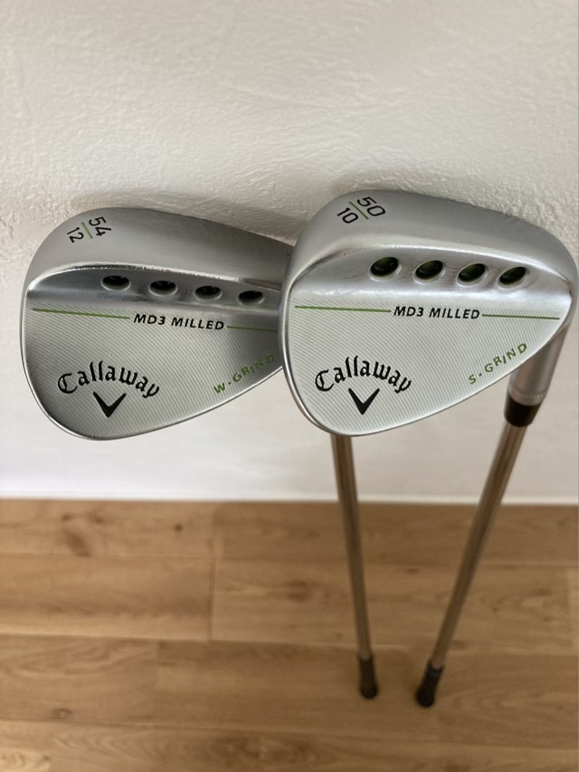 2本セット キャロウェイ マックダディ 50-10&54/12 MD3 MILLED
