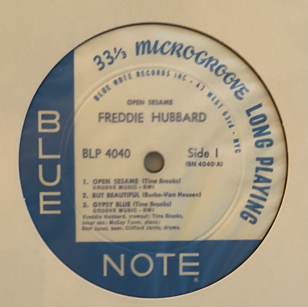 FREDDIE HUBBARD TINA BROOKS OPEN SESAME BLP4232 BLUE NOTE ブルーノート プレミアム復刻 廃盤 高音質盤 重量盤 未開封！！_画像3