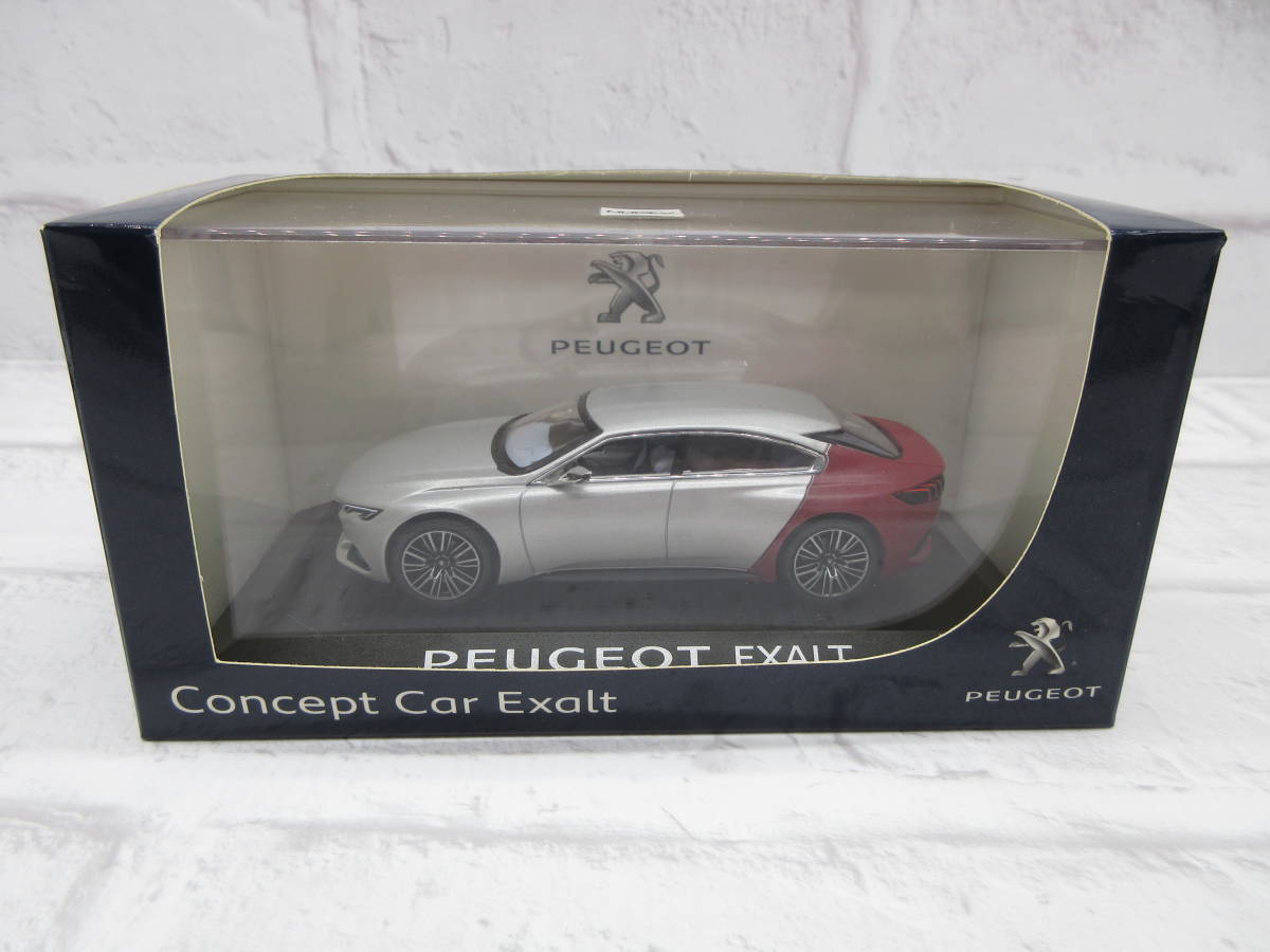 ミニカー　1/43　ノレブ　プジョー　PEUGEOT　コンセプトカー EXALT 2014　ディーラー正規品　モデルカー_画像1