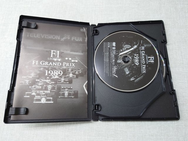 F1 LEGENDS DVD 3枚組 F1 GRAND PRIX 1989 (管理番号：049113 