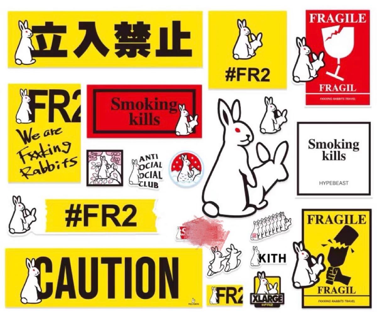 代引不可 FR2ラビットステッカーセット ecousarecycling.com