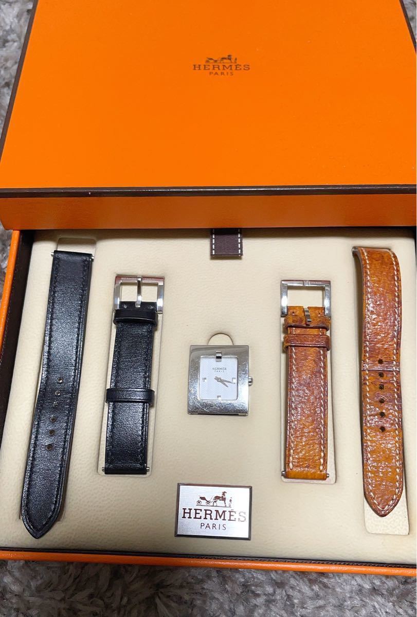 エルメス HERMES レディース ベルトウォッチ 中古品 クォーツ 腕時計