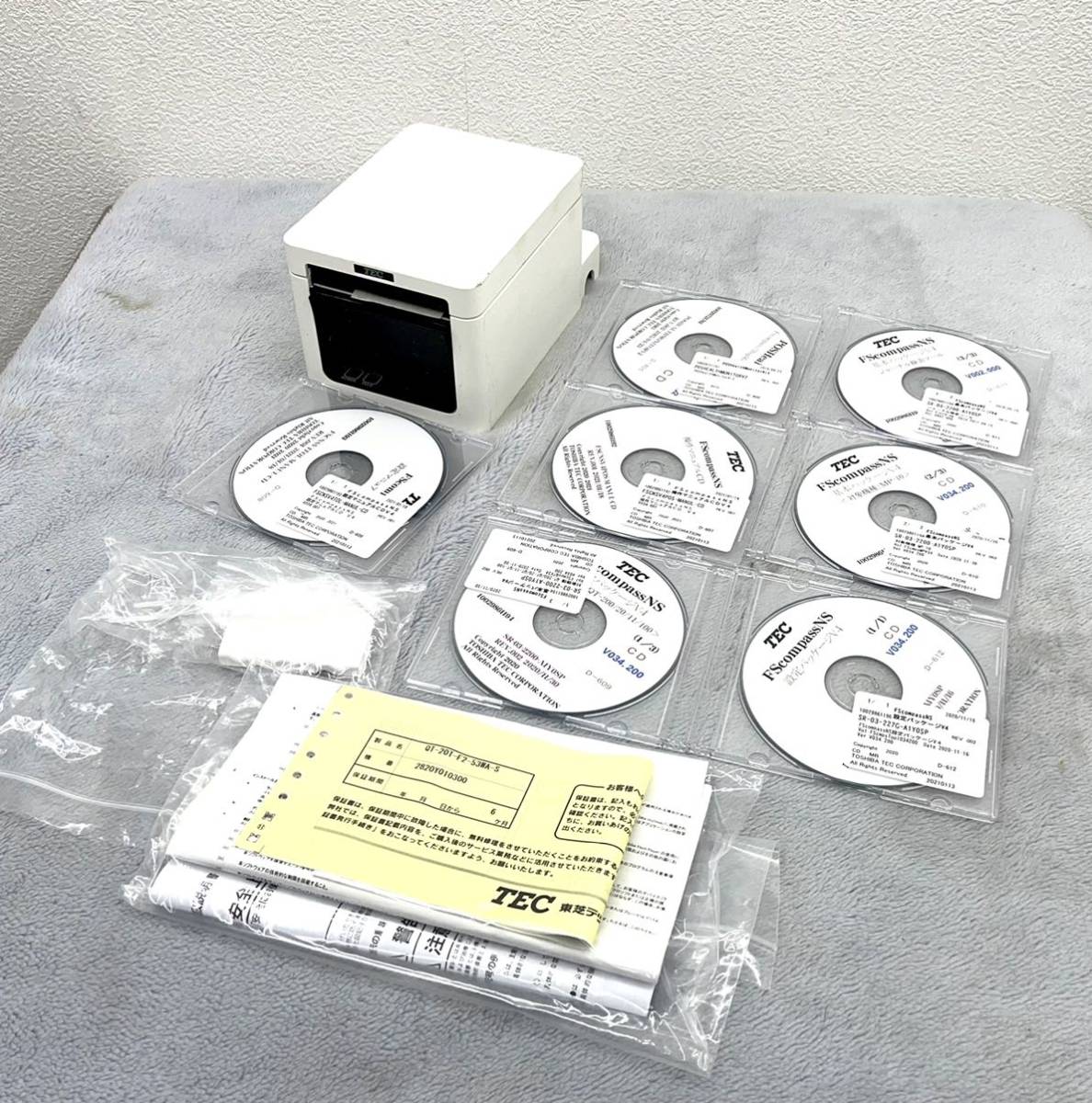 東芝テック TEC レジスター 一式 QT-20T-F2-53WA-S KCP300 KCPKB 東芝テック TEC レジスター 一式 QT-20T-F2-53WA-S KCP300 KCPKB
