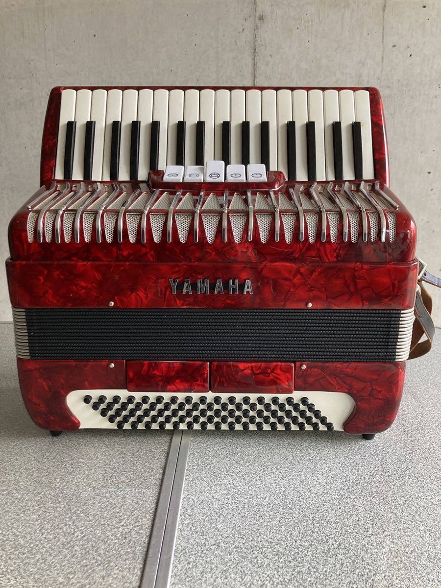 YAMAHA アコーディオン YA-80 赤 www.elsahariano.com