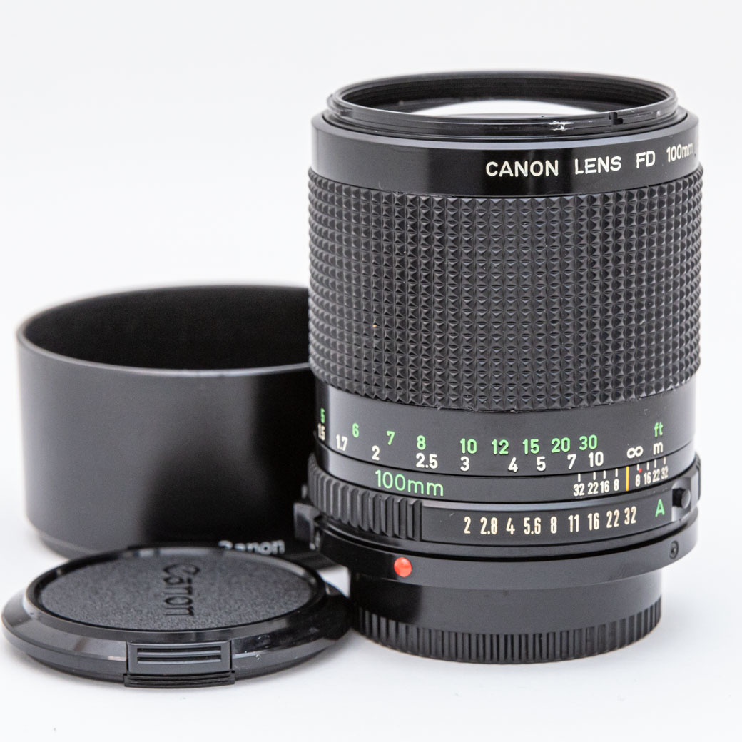 Canon New FD 100mm F2　【管理番号006562】