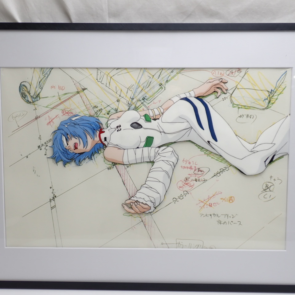美品】新世紀エヴァンゲリオン綾波レイ直筆画 美品】新世紀エヴァンゲリオン綾波レイ直筆画