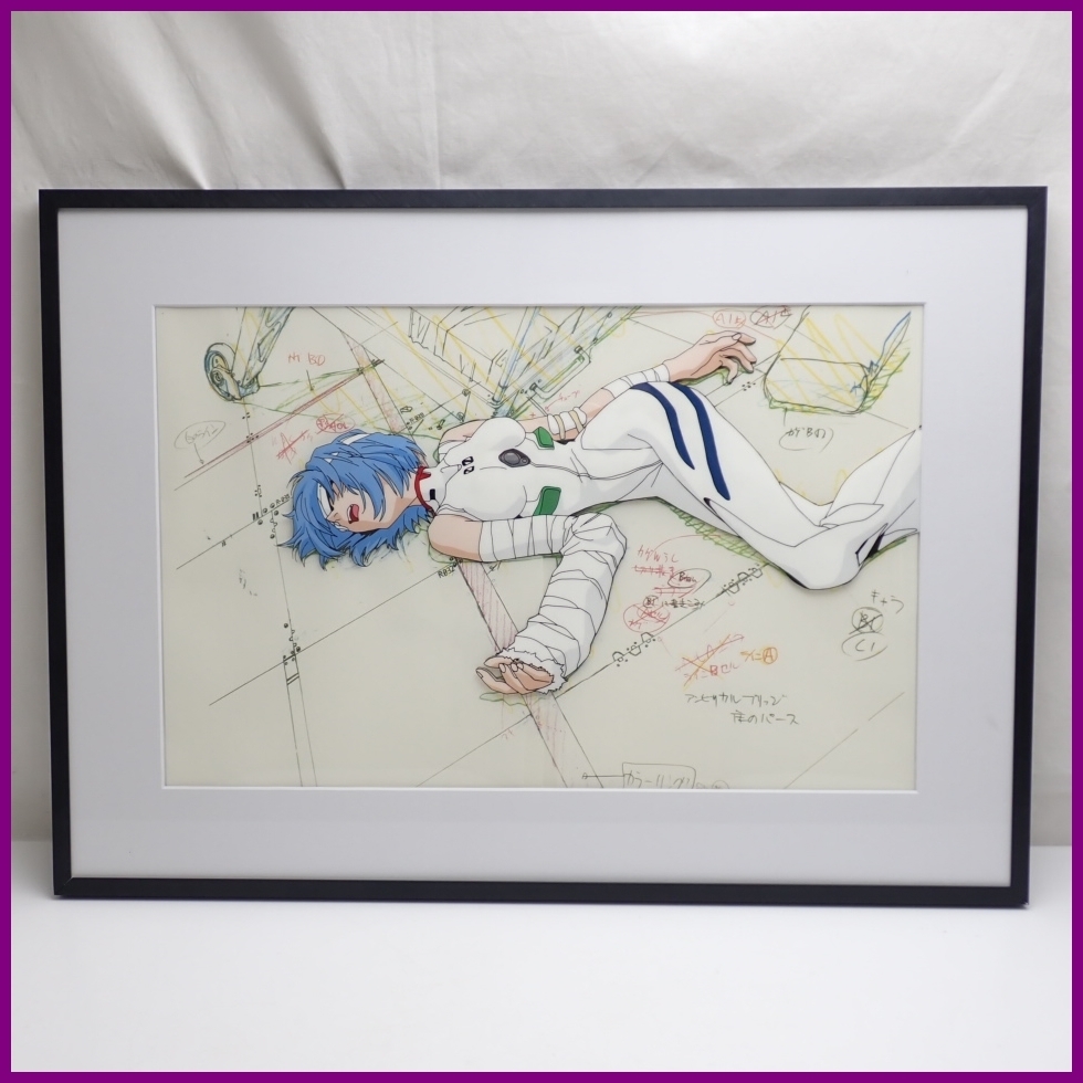 美品】新世紀エヴァンゲリオン綾波レイ直筆画 美品】新世紀エヴァンゲリオン綾波レイ直筆画