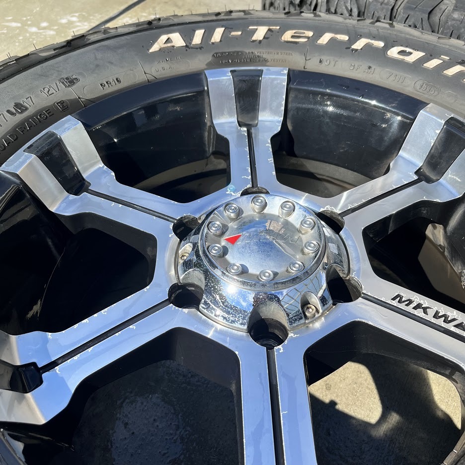 MKW　MK-36　6穴　17インチ タイヤホイール 8J 139.7 6穴 グッドリッチ A/T ホワイトレター 265/70R17 ランクル プラド FJ ハイラックス_画像7