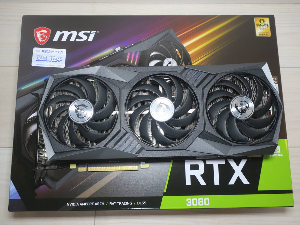 保証書あり)MSI GeForce RTX 3070 Ti 8G OC PC/タブレット PCパーツ PC