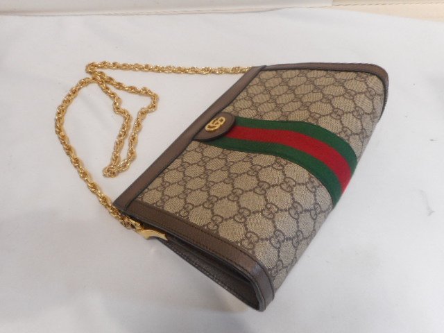 GUCCI グッチ オフィディア GG チェーンバッグ ショルダーバッグ 美品