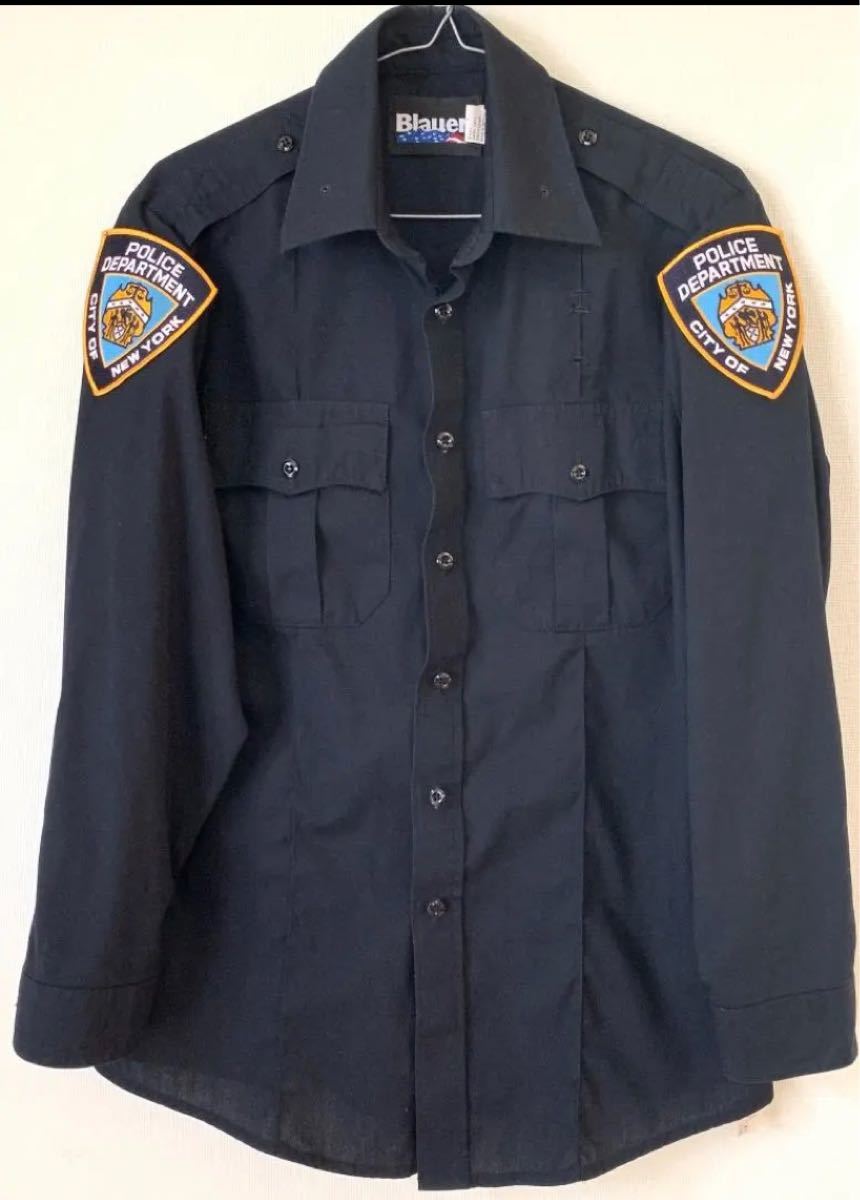 送料無料】Blauer NYニューヨーク市警察-NYPD 長袖ポリスシャツ | nort